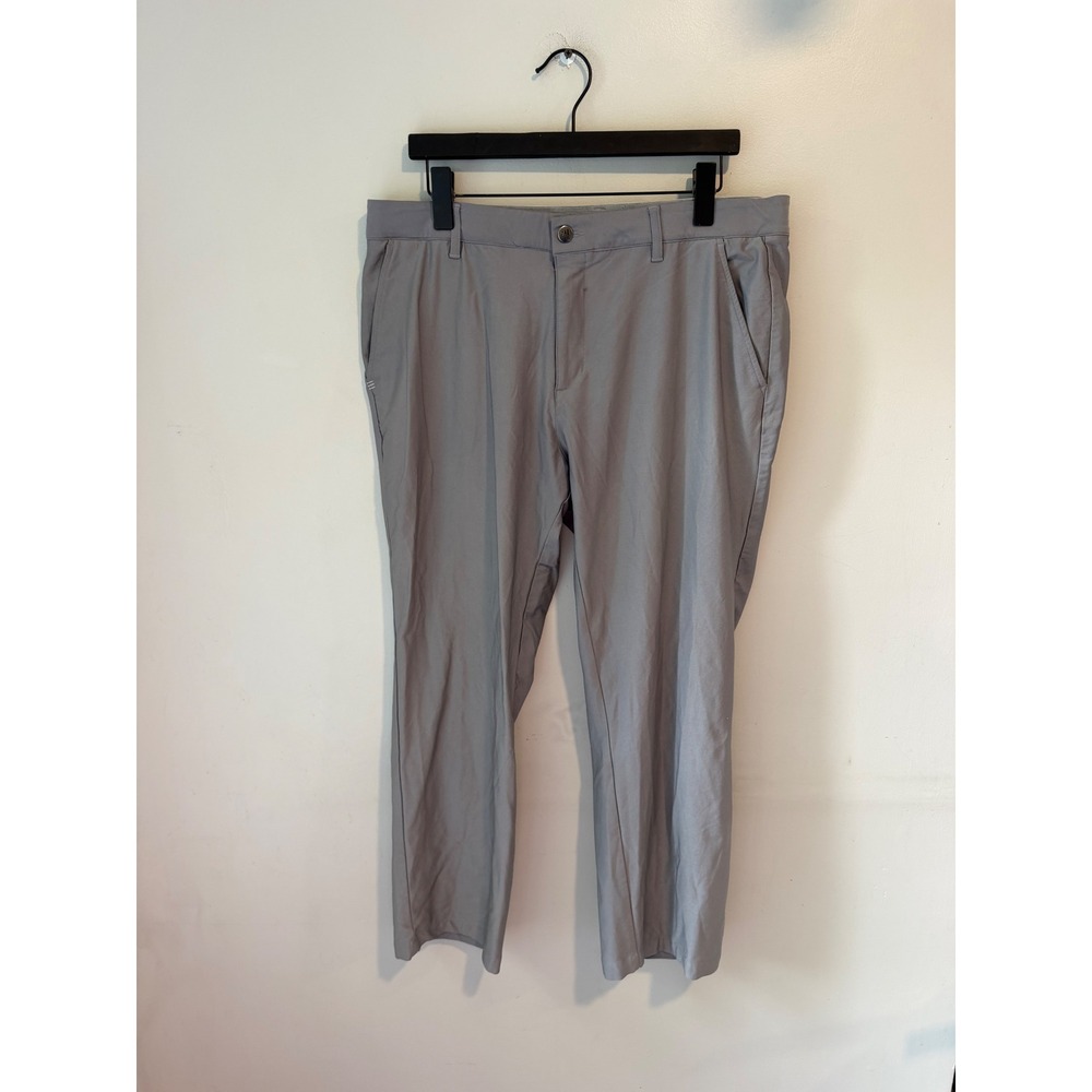 Adidas Golf Ultimate365 Grey Tapered Performance Pants Mens 36x30 RN88387